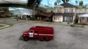 ЗиЛ 131 пожарная для GTA San Andreas миниатюра 2