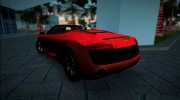 2014 Audi R8 V10 Spyder для GTA Vice City миниатюра 2