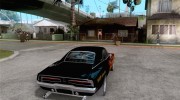 Dodge Charger R/T 69 для GTA San Andreas миниатюра 4