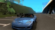 Corvette z06 для GTA San Andreas миниатюра 1
