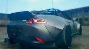 Mazda MX-5 Miata Rocket Bunny 2017 для GTA San Andreas миниатюра 3