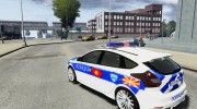Ford Focus Macedonian Police for GTA 4 miniature 3