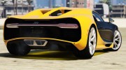 2017 Bugatti Chiron (Retexture) 4.0 для GTA 5 миниатюра 10