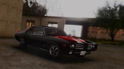 1969 Pontiac GTO The Judge Hardtop Coupe (4237) for GTA San Andreas miniature 10
