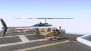 Bell 206 B Police texture1 para GTA San Andreas miniatura 5