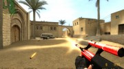 Aug Recolour (Black n Red) for Counter-Strike Source miniature 2
