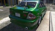 2004 Toyota Altezza RS200 v1.0 for GTA 5 miniature 3