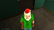 Маска Бухого Деда Мороза v1 (Christmas 2016) для GTA San Andreas миниатюра 7
