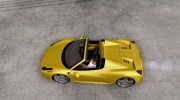 Ferrari 458 Spider для GTA San Andreas миниатюра 2