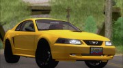 Ford Mustang Cobra 1999 Clean Mod для GTA San Andreas миниатюра 14