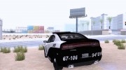 Dodge Charger 2012 Police для GTA San Andreas миниатюра 2