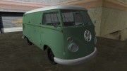 Volkswagen T1 1958 Van for GTA Vice City miniature 1