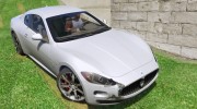 2010 Maserati GranTurismo S для GTA 5 миниатюра 8