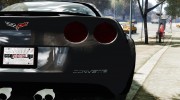 Chevrolet Corvette Z06 для GTA 4 миниатюра 13