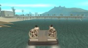 Landing Craft Air Cushion для GTA San Andreas миниатюра 5
