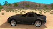 Dodge Viper для GTA San Andreas миниатюра 2