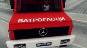 Mercedes-Benz Unimog Vatrogasna Kamion para GTA San Andreas miniatura 2