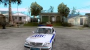ГАЗ 31105 Полиция for GTA San Andreas miniature 1