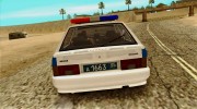 Ваз 2114 Полиция ДПС para GTA San Andreas miniatura 5