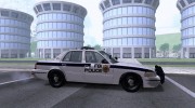 New Ford Crown Victoria FBI Police Unit для GTA San Andreas миниатюра 4