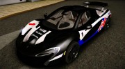 McLaren P1 Black Revel para GTA San Andreas miniatura 4
