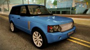 Range Rover Supercharged para GTA San Andreas miniatura 1