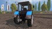 МТЗ 82.1 Беларус para Farming Simulator 2015 miniatura 5