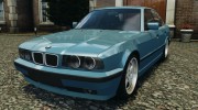 BMW E34 V8 540i для GTA 4 миниатюра 1