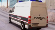 Mercedes Sprinter - BIH Police Van для GTA San Andreas миниатюра 5