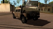 Humvee v2 для GTA San Andreas миниатюра 4