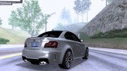 2011 BMW 1M E82 Coupe V2.0 para GTA San Andreas miniatura 3