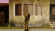 Bumblebee Skin from Transformers для GTA San Andreas миниатюра 4