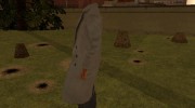 Jimmys White Long Coat from Mafia II для GTA San Andreas миниатюра 4