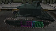 Качественные зоны пробития для ARL 44 для World Of Tanks миниатюра 2