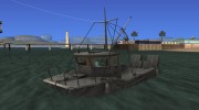 Fireflys Fishing Boat para GTA San Andreas miniatura 1