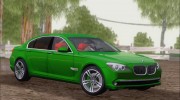 BMW 7 Series F02 2012 для GTA San Andreas миниатюра 10