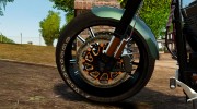 Harley Davidson Fat Boy Lo Racing Bobber для GTA 4 миниатюра 6