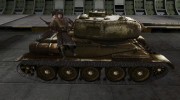 Ремоделинг для танка Т-34-85 с танкистами para World Of Tanks miniatura 5