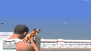Assault Rifle GOLD GTA V and Sound для GTA San Andreas миниатюра 3