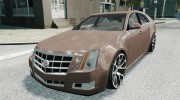Cadillac CTS SW 2010 для GTA 4 миниатюра 1