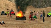 Пляжная вечеринка для GTA San Andreas миниатюра 4
