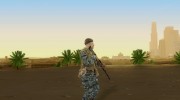 COD BO Russian Spetznas Flak MP v3 для GTA San Andreas миниатюра 4