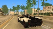 Pagani Zonda para GTA San Andreas miniatura 3