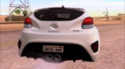 Hyundai Veloster Autovista 2012 для GTA San Andreas миниатюра 3