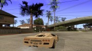 SSC Ultimate Aero Stock version для GTA San Andreas миниатюра 4