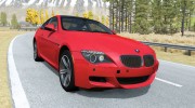 BMW M6 Coupe (E63) 2010 for BeamNG.Drive miniature 1