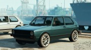 Volkswagen Golf MK1 GTI BETA para GTA 5 miniatura 1