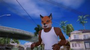 Fox mask (GTA V Online) para GTA San Andreas miniatura 1