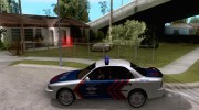 Mitsubishi Galant Police Indanesia para GTA San Andreas miniatura 2