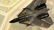 F-14 Black Bird para GTA San Andreas miniatura 1